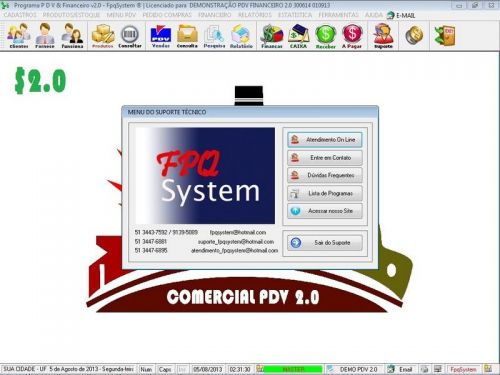 Sistema Pdv Para Farmácia Com Estoque Financeiro V2.0 Plus - Fpqsystem 661795