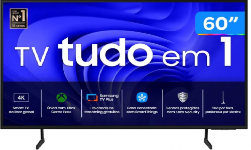 Smart Tv 60” 4k Uhd Led Samsung 60du7700 - Wi-fi Bluetooth Alexa 3 Hdmi 748622