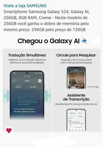 Smartphone Sansung Galaxy S24 696758