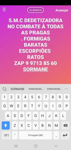 Smc dedetizadora .9 9713 85 60 692919