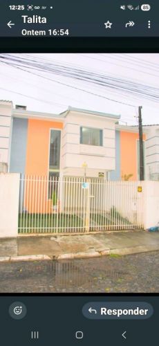 Sobrado à venda no Órfãs - Coronel Francisco Ribas 3021 Ponta Grossa -paraná. 3 quartos 3 banheiros e 1 garagem. À venda por R$ 500.00000. Obs:imóvel quitado. 764852