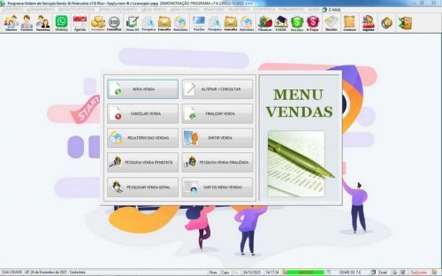 Software  Os Serviços Gerais com Vendas Financeiro e Estatísticas v7.6 Plus  Whatsapp via Os - Fpqsystem 664028