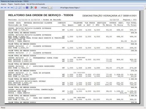 Software Os Vidraçaria e Esquadria com Vendas Financeiro e Agendamento v5.7 Plus 682633