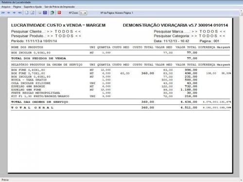 Software Os Vidraçaria e Esquadria com Vendas Financeiro e Agendamento v5.7 Plus - Fpqsystem 682645