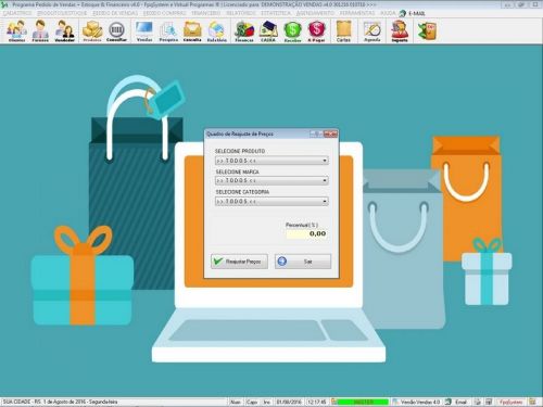 Software Controle de Estoque Pedido de Vendas e Financeiro v4.0 Plus - Fpqsystem 659681