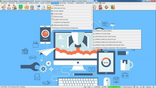 Software Controle de Estoque Pedido de Vendas e Financeiro v5.0 Plus - Fpqsystem 659617