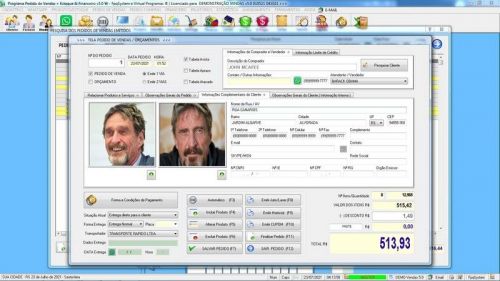 Software Controle de Estoque Pedido de Vendas e Financeiro v5.0 Plus  Whatsapp - Fpqsystem 659624