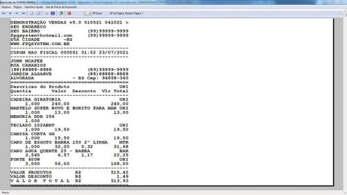 Software Controle de Estoque Pedido de Vendas e Financeiro v5.0 Plus  Whatsapp - Fpqsystem 659625