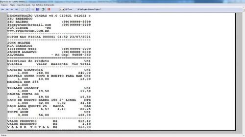 Software Controle de Estoque Pedido de Vendas e Financeiro v5.0 Plus - Fpqsystem 659625