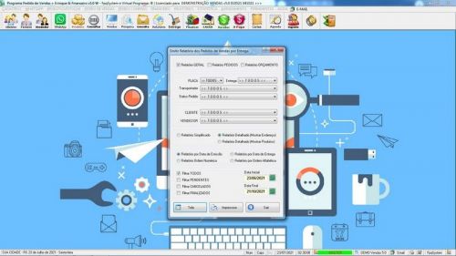 Software Controle de Estoque Pedido de Vendas e Financeiro v5.0 Plus  Whatsapp - Fpqsystem 659628