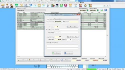 Software Controle de Estoque Pedido de Vendas e Financeiro v5.0 Plus  Whatsapp - Fpqsystem 659630