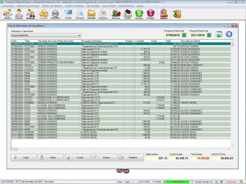 Software Gerenciar Representação Pedidos e Financeiro V2.0 - Fpqsystem  409184