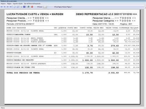 Software Gerenciar Representação Pedidos e Financeiro V2.0 - Fpqsystem  409190