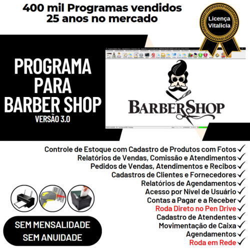 Software Gerenciar Representação Pedidos e Financeiro V2.0 - Fpqsystem  718801