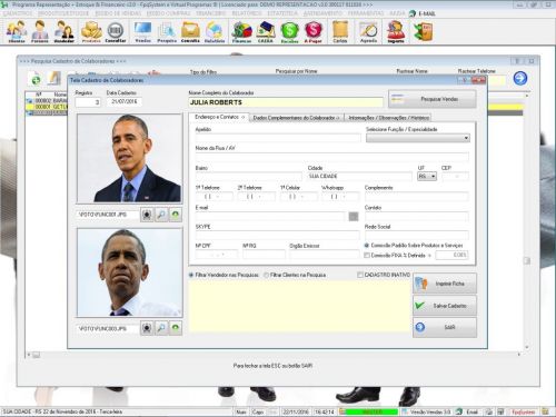 Software Gerenciar Representação Pedidos e Financeiro V3.0 - Fpqsystem 409208
