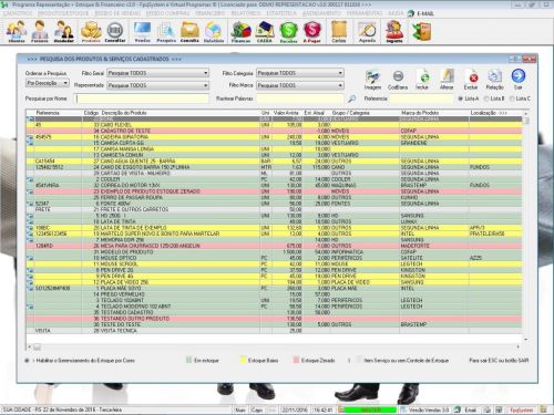 Software Gerenciar Representação Pedidos e Financeiro V3.0 - Fpqsystem 409211