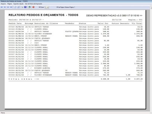 Software Gerenciar Representação Pedidos e Financeiro V3.0 - Fpqsystem 409213