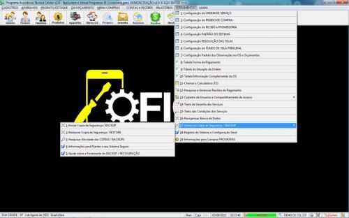 Software Ordem de Serviço Assistência Técnica Celular v2.0 - Fpqsystem 660758