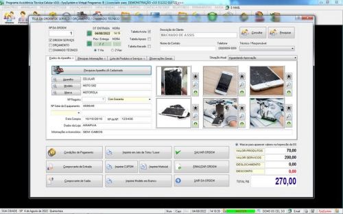 Software Ordem de Serviço Assistência Técnica Celular v3.0 - Fpqsystem 660724 Software Ordem de Serviço Assistência Técnica Celular v3.0 - Fpqsystem 660724