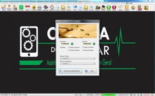 Software Ordem de Serviço Assistência Técnica Celular Vendas Financeiro Estatística Whatsapp v6.0  Whatsapp - Fpqsystem 660604