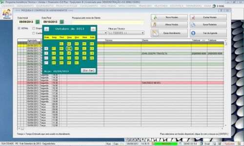 Software Ordem de Serviço Assistência Técnica Vendas e Financeiro v5.0 - Fpqsystem 660175