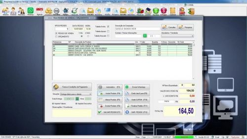 Software Ordem de Serviço Assistência Técnica Vendas e Financeiro v6.0  Whatsapp - Fpqsystem 660143