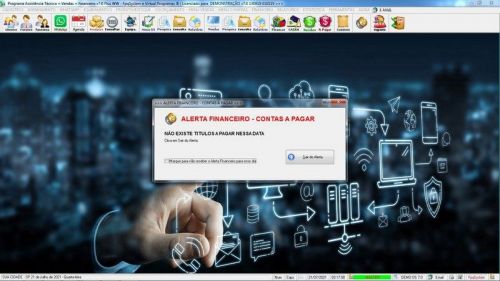 Software Ordem de Serviço Assistência Técnica Vendas e Financeiro v7.0 Plus  Whatsapp - Fpqsystem 660083