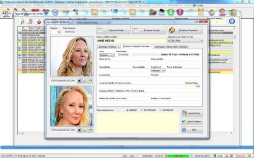 Software ordem de serviço de refrigeração com Vendas Financeiro e Mensagem v5.0 - Fpqsystem 660038