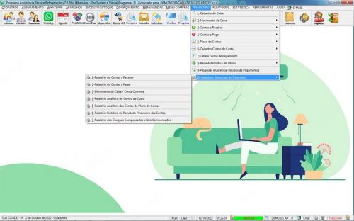 Software ordem de serviço de refrigeração com Vendas Financeiro e Mensagem v7.0  Whatsapp - Fpqsystem 659935