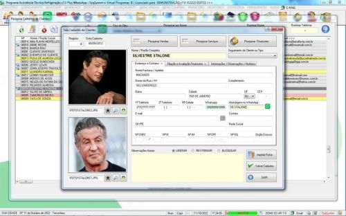 Software ordem de serviço de refrigeração com Vendas Financeiro e Mensagem v7.0  Whatsapp - Fpqsystem 659937