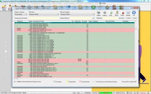 Software ordem de serviço de refrigeração com Vendas v3.0 - Fpqsystem 659901