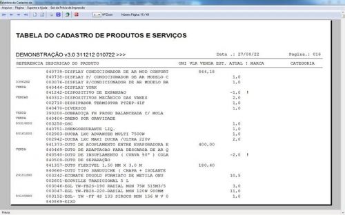 Software ordem de serviço de refrigeração com Vendas v3.0 - Fpqsystem 659902