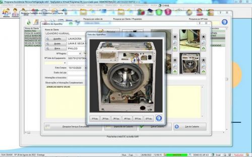 Software ordem de serviço de refrigeração com Vendas v4.0 - Fpqsystem 659873