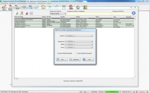 Software ordem de serviço de refrigeração v1.0 - Fpqsystem 659842