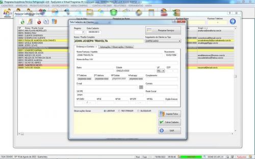 Software ordem de serviço de refrigeração v2.0 - Fpqsystem 659795