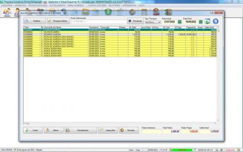 Software ordem de serviço de refrigeração v2.0 - Fpqsystem 659810