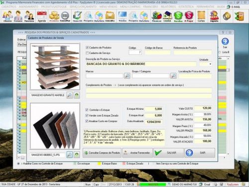 Software Ordem de Serviço Marmoraria com Vendas e Financeiro e Agendamento v5.8 - Fpqsystem 682872