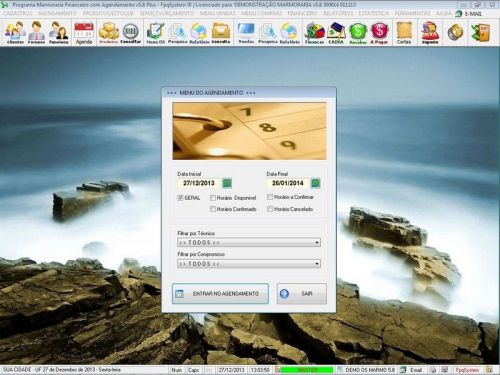 Software Ordem de Serviço Marmoraria com Vendas e Financeiro e Agendamento v5.8 - Fpqsystem 682873
