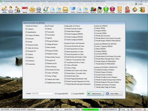 Software Ordem de Serviço Marmoraria com Vendas e Financeiro e Agendamento v5.8 - Fpqsystem 682879