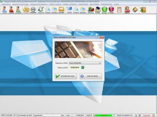 Software Ordem de Serviço Marmoraria com Vendas e Financeiro v4.8 - Fpqsystem 682836