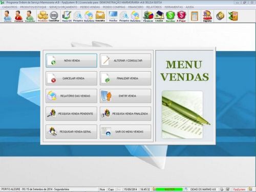 Software Ordem de Serviço Marmoraria com Vendas e Financeiro v4.8 - Fpqsystem 682840