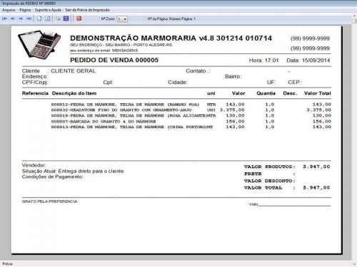 Software Ordem de Serviço Marmoraria com Vendas e Financeiro v4.8 682841