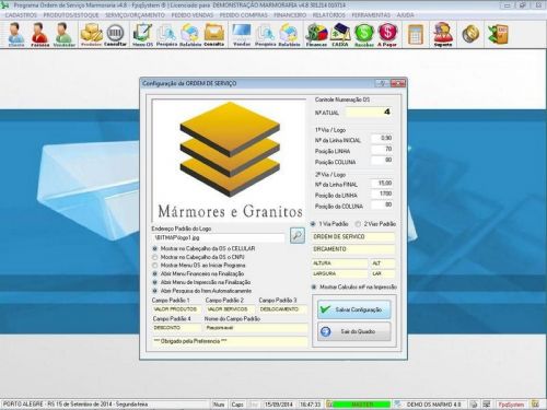 Software Ordem de Serviço Marmoraria com Vendas e Financeiro v4.8 - Fpqsystem 682843