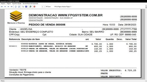 Software Ordem de Serviço Marmoraria  Vendas  Financeiro v6.8 Whatsapp 682942