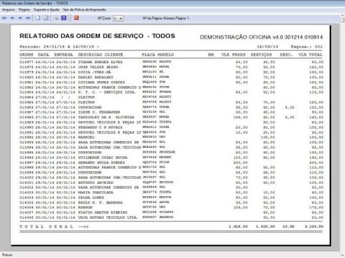 Software Ordem de Serviço para Oficina Mecânica com Vendas Estoque e Financeiro v4.0 - Fpqsystem 660413