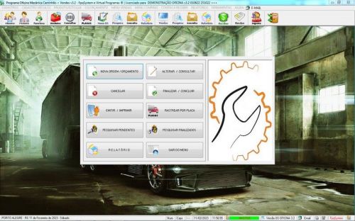 Software Ordem de Serviço para Oficina Mecânica de Caminhão v3.2 - Fpqsystem 661269