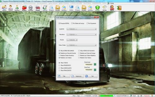 Software Ordem de Serviço para Oficina Mecânica de Caminhão v3.2 - Fpqsystem 661282