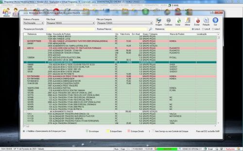 Software Ordem de Serviço para Oficina Mecânica de Moto Estoque Vendas v3.1 - Fpqsystem 661017