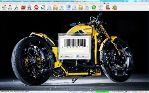 Software Ordem de Serviço para Oficina Mecânica de Moto Estoque Vendas v3.1 - Fpqsystem 661019