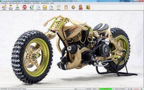 Software Ordem de Serviço para Oficina Mecânica de Moto v1.1 - Fpqsystem 661061